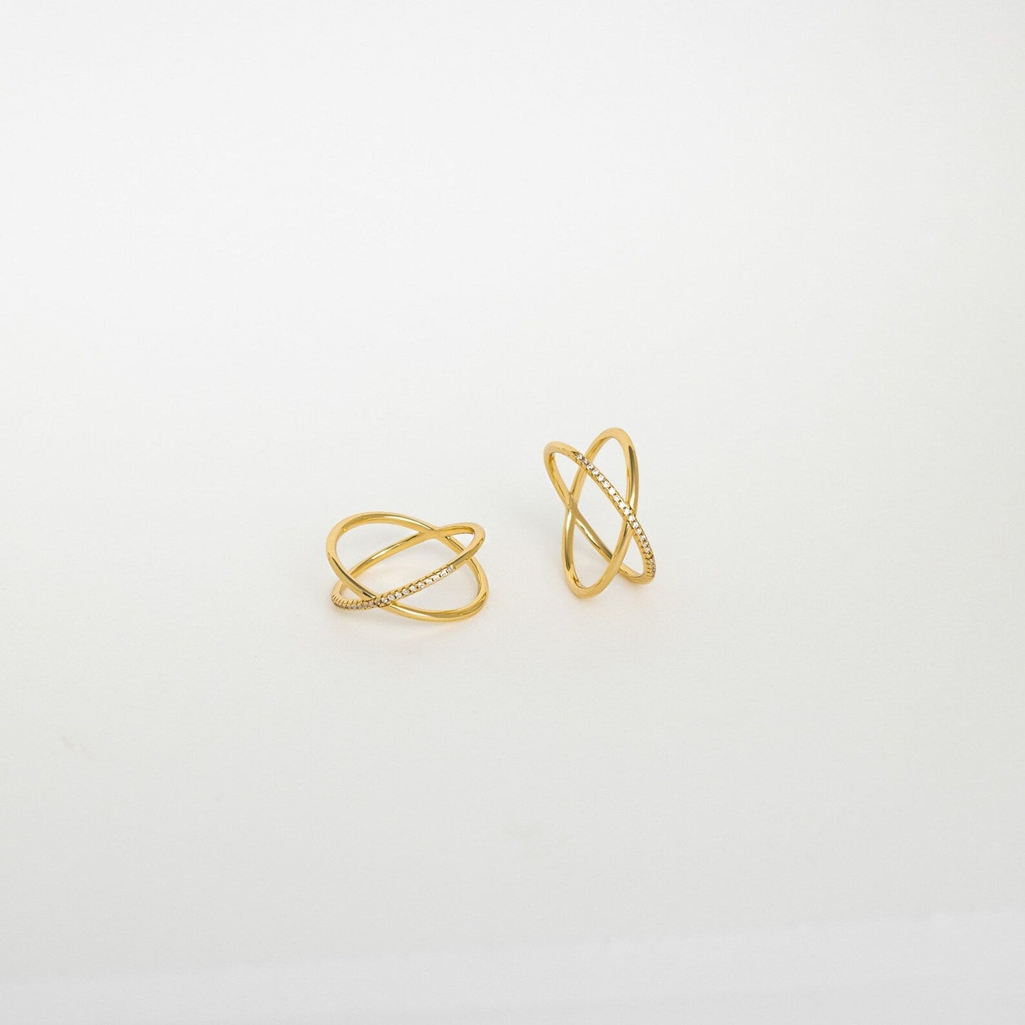 Zara – Anillo X Pavé Lujo