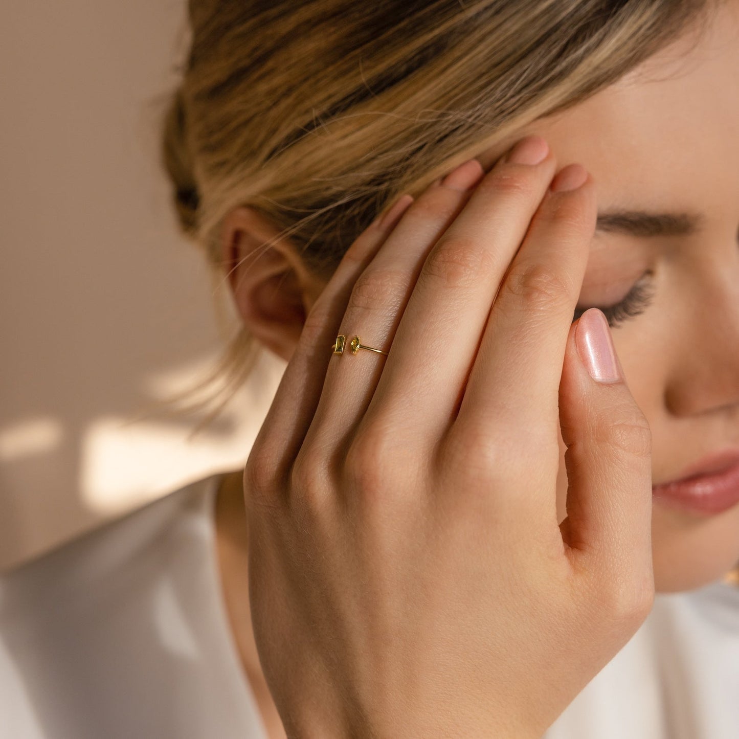 Diana – Anillo Dúo Marquise y Baguette