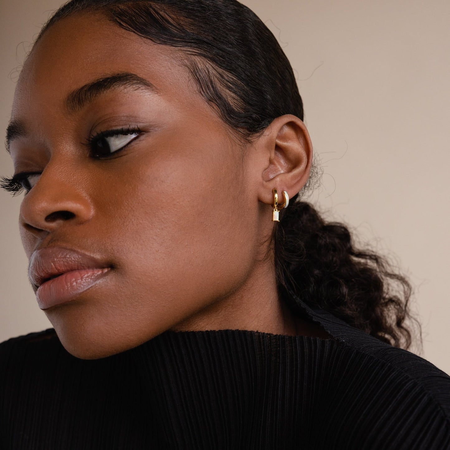 Elise – Pendientes Vintage en Acero Inoxidable
