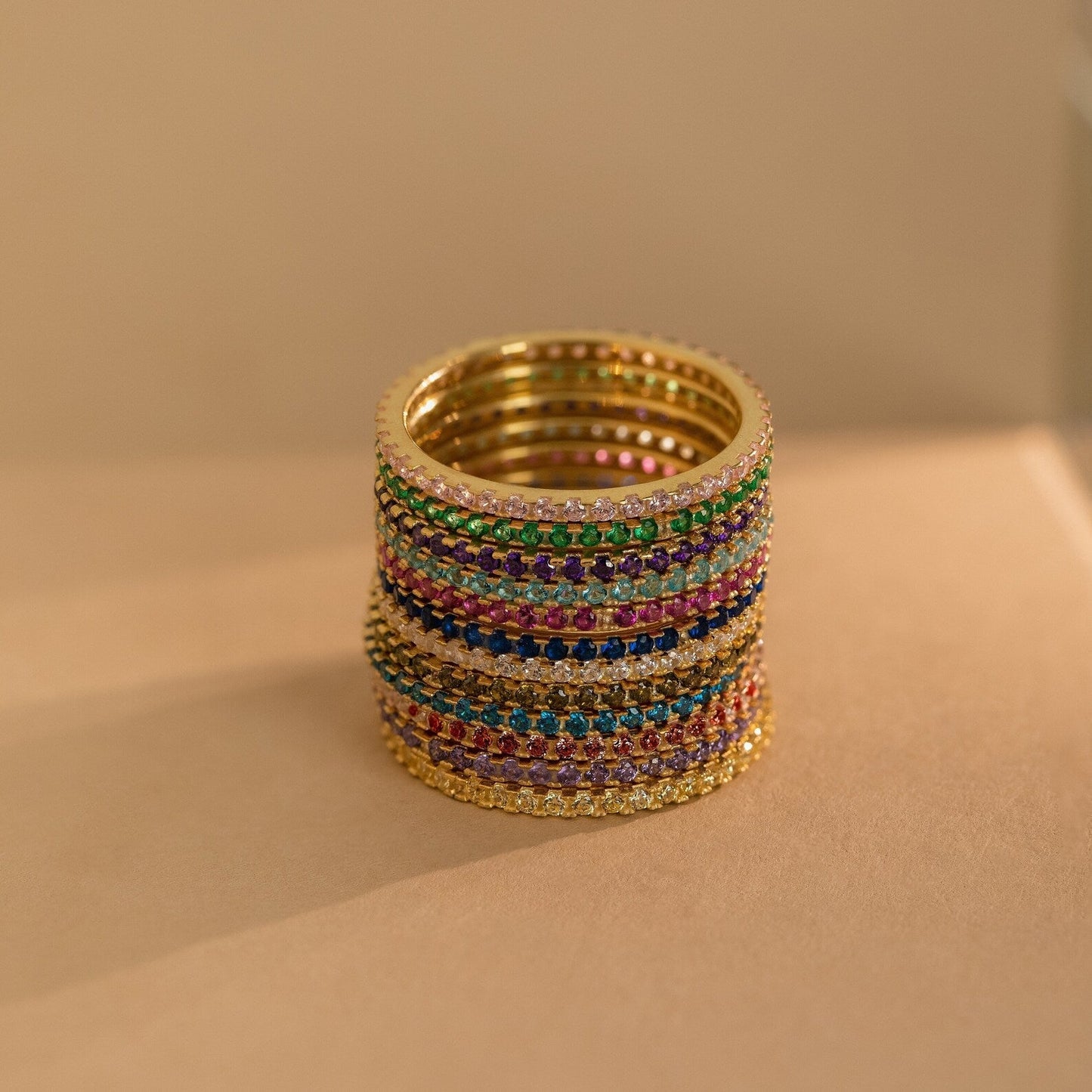 Shay – Anillo Piedra de Nacimiento a Eternidad