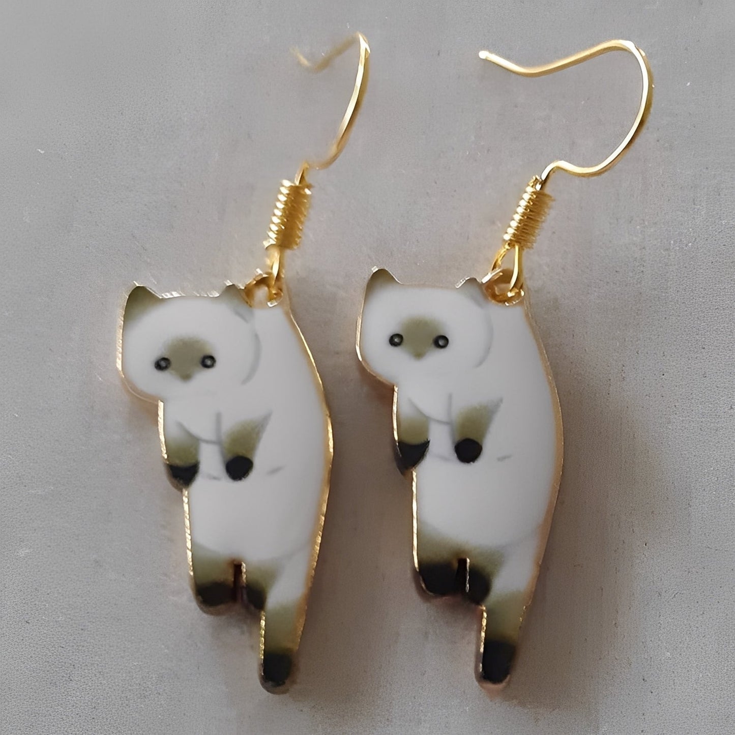 Kate – Pendientes Colgantes Gato