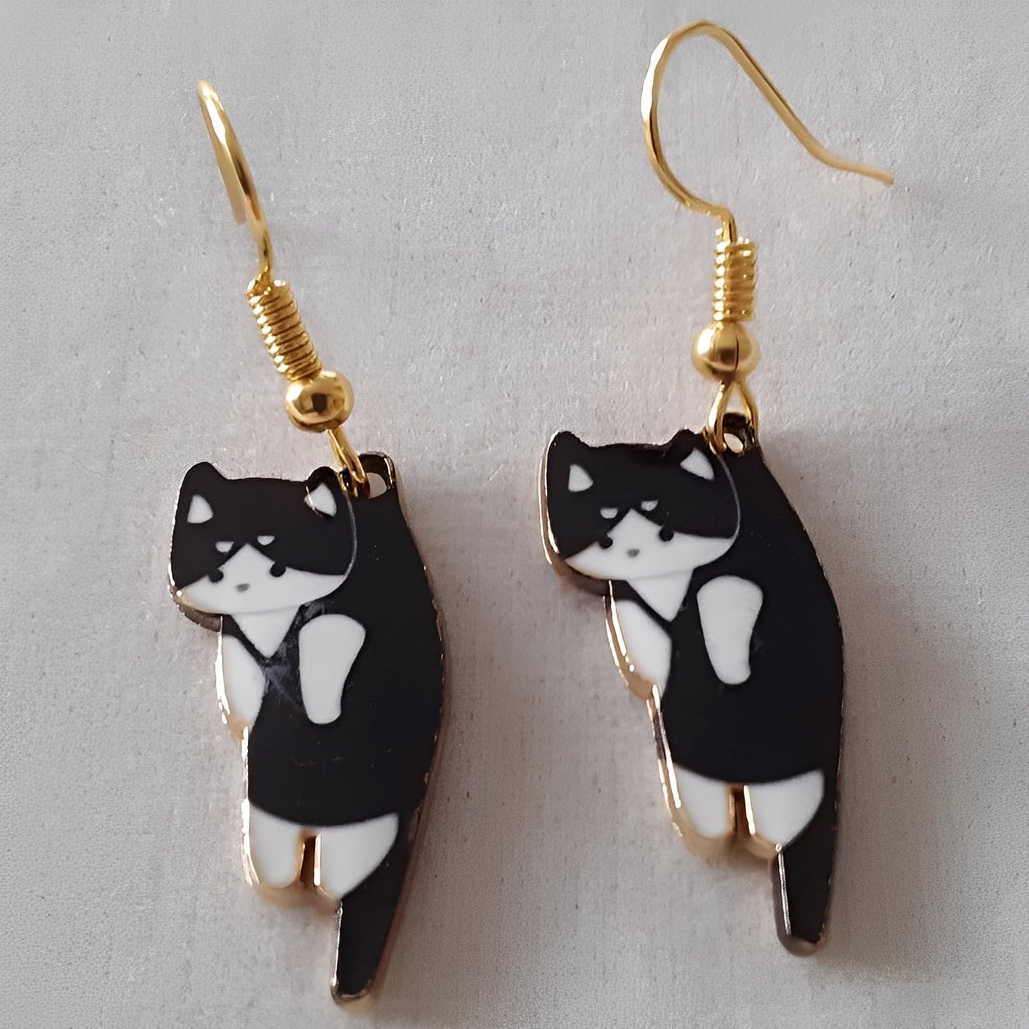 Kate – Pendientes Colgantes Gato