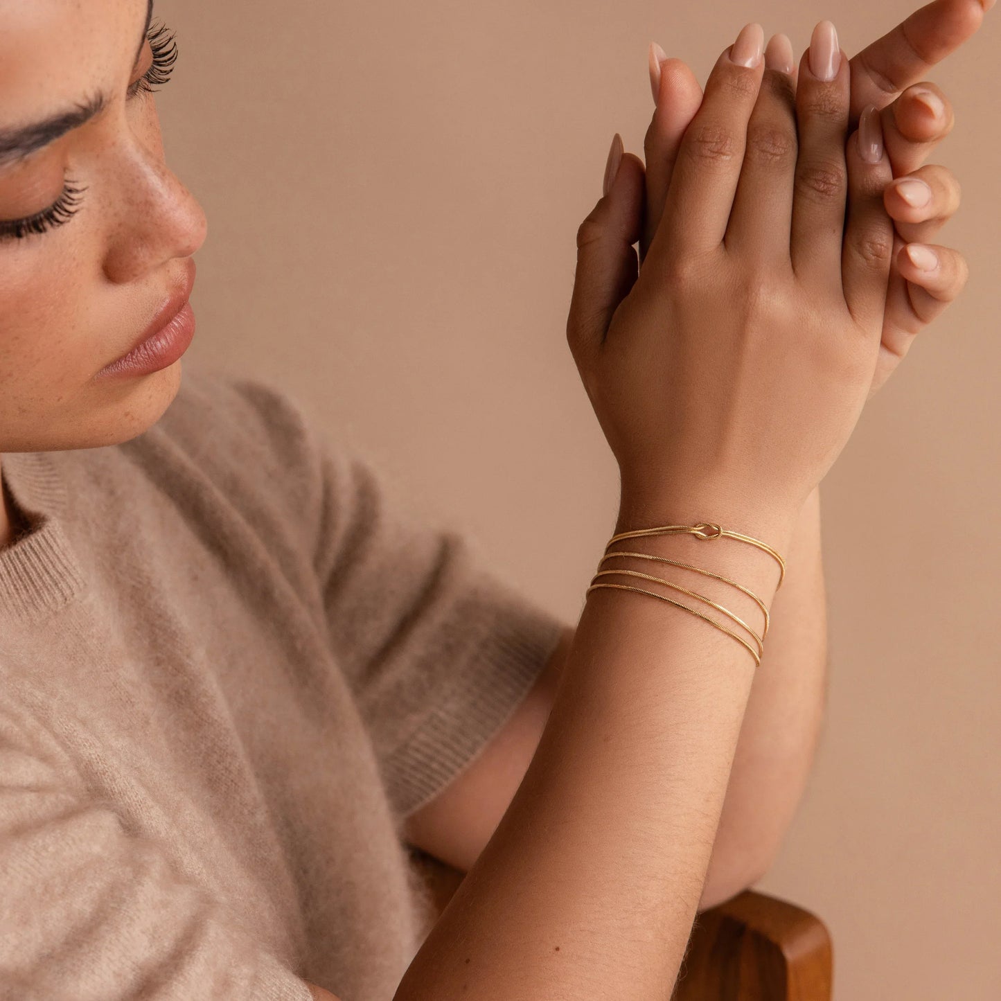 Georgia - Pulsera de Nudo de Amor