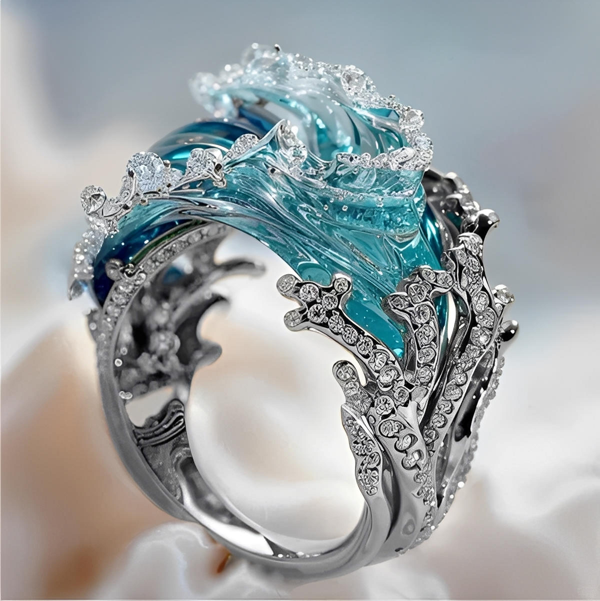 Ursula – Anillo Marino Refinado