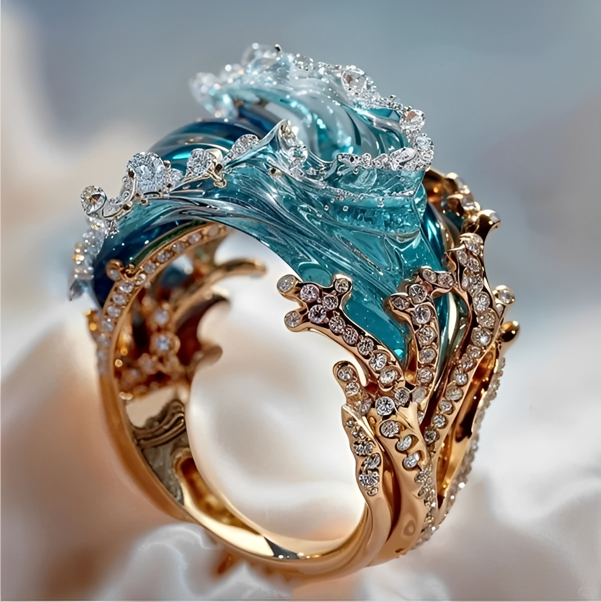 Ursula – Anillo Marino Refinado