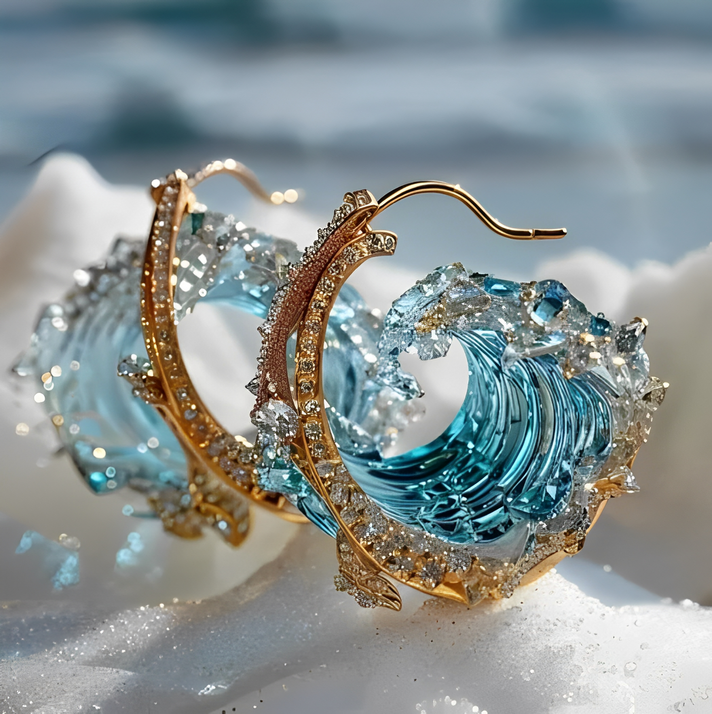 Naia – Pendientes Inspirados en el Mar con Encanto Natural