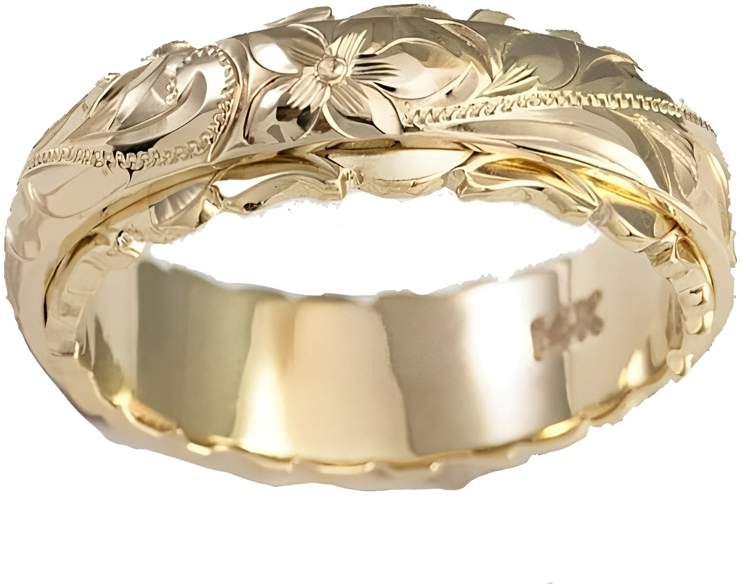 Melanie – Anillo Vintage con Flor Dorada