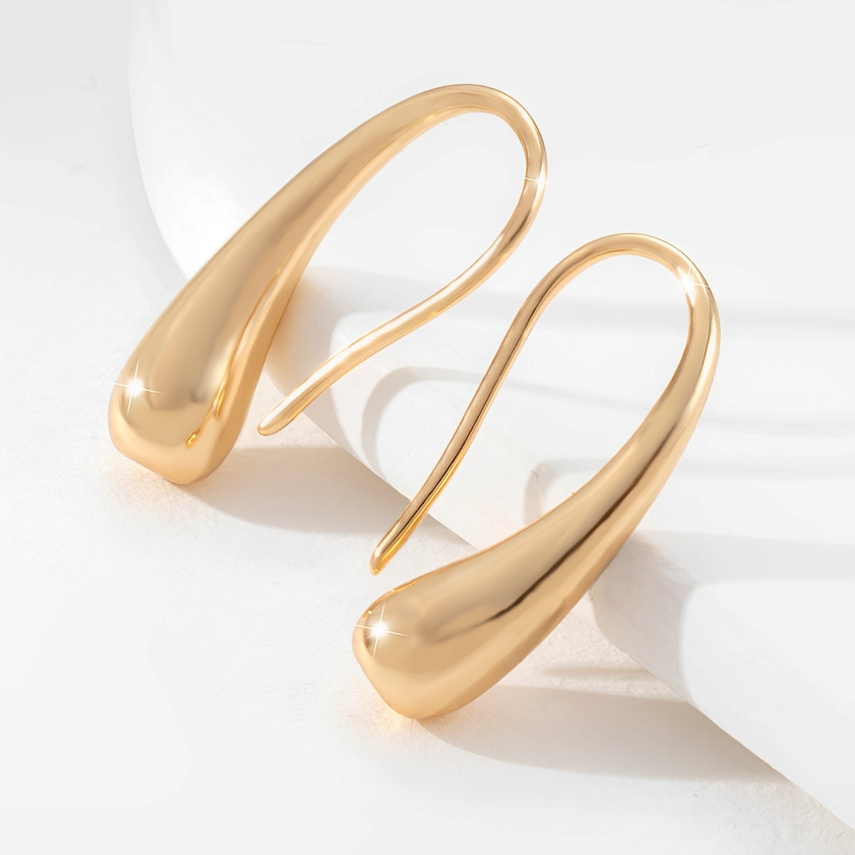 Maelys – Pendientes Gota Vintage Dorados