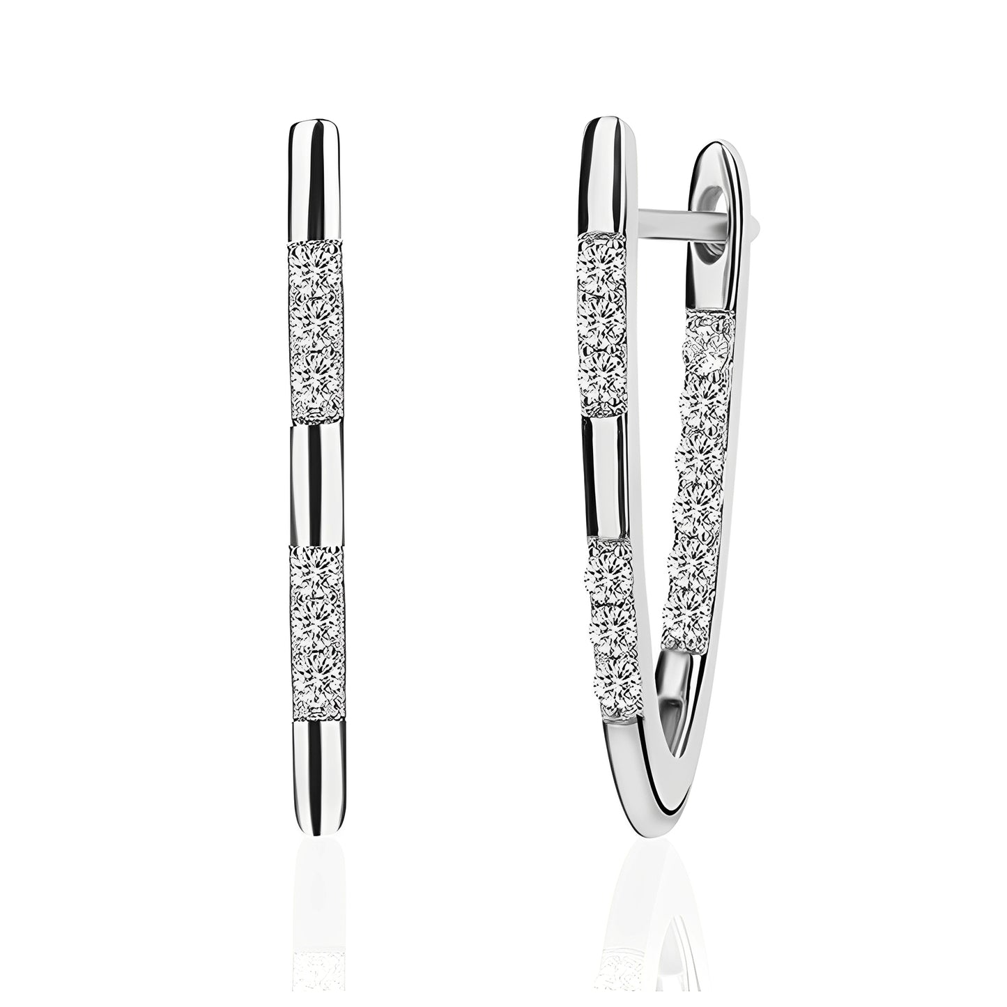 Leani – Pendientes Elegantes de Circonita en Dorado