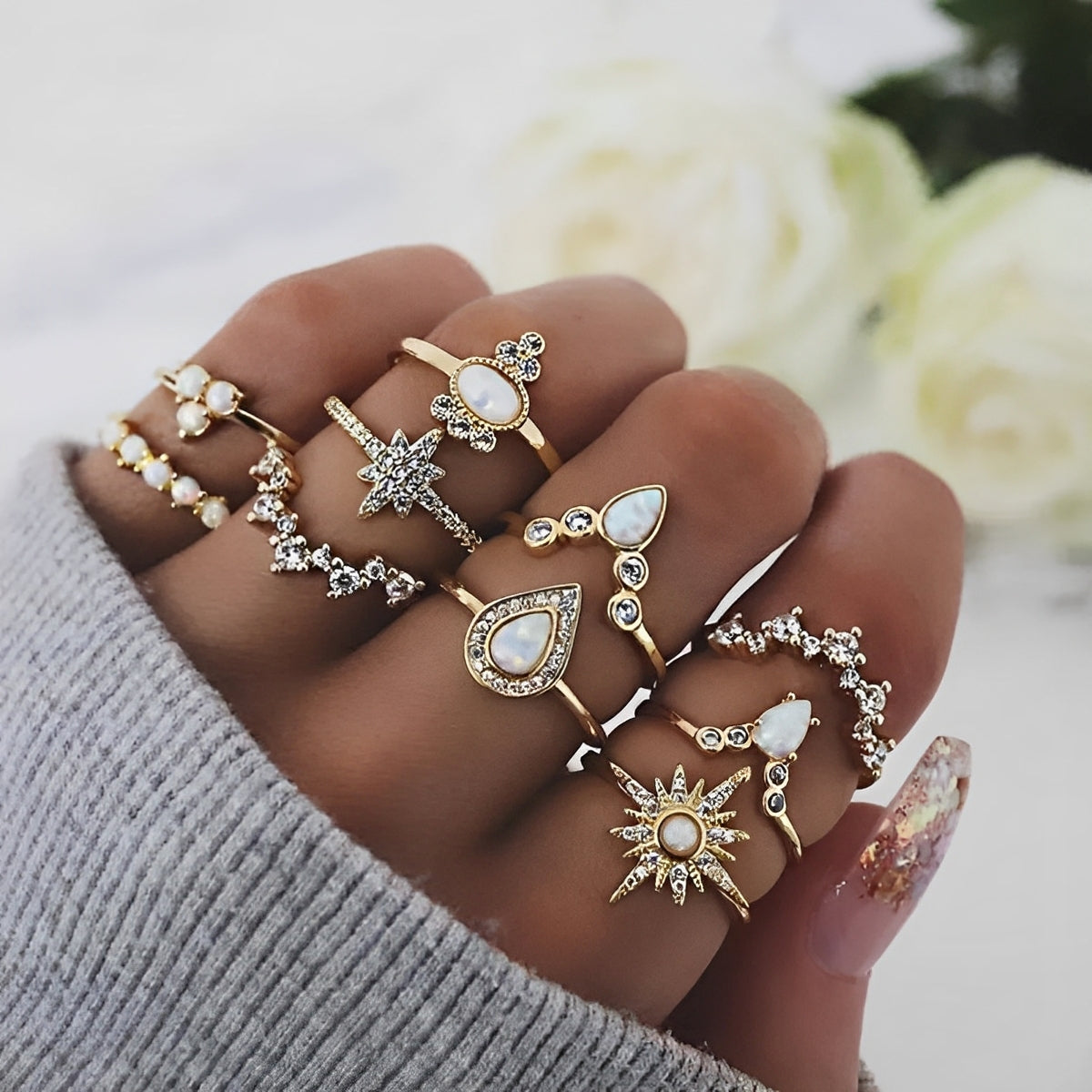Noémie – Cofre Premium de 8 a 12 Anillos Únicos