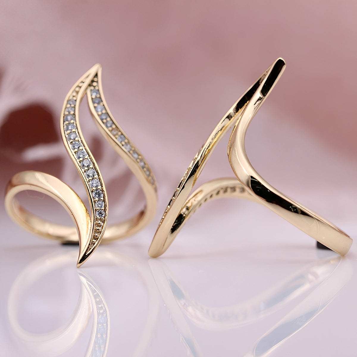 Brianna – Bague de Oro con Diamantes