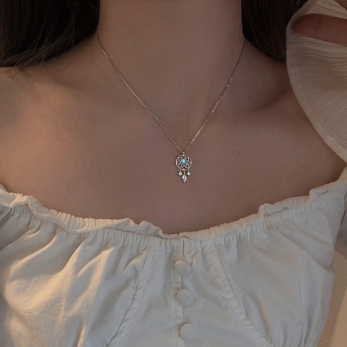 Arianne – Collar Atrapa-Sueños Elegante