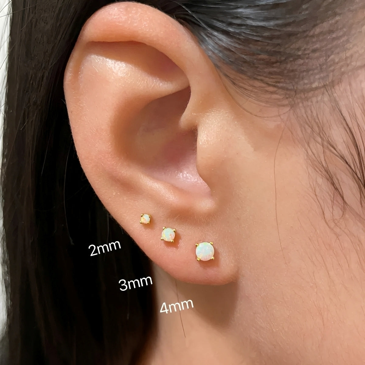 Valeria – Pendientes de Piercing de Lujo Ligero y Moderno