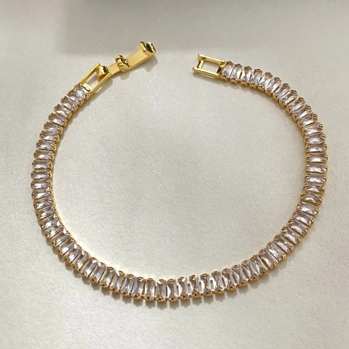 Miranda – Pulsera Zirconia Baño Diamantado