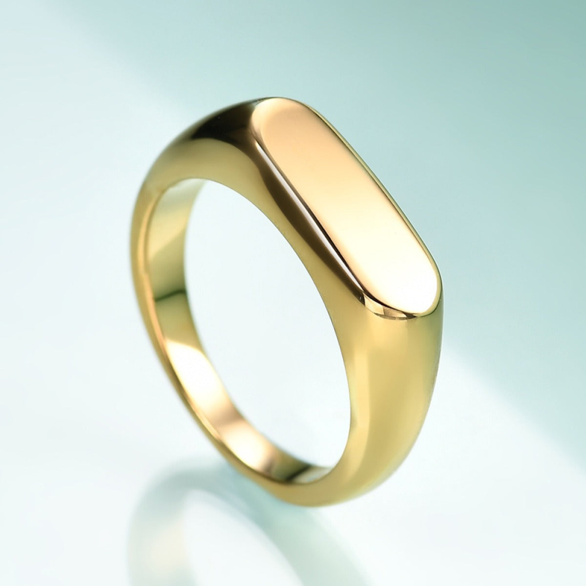 Naori – Anillo Acero Titanio Minimalista