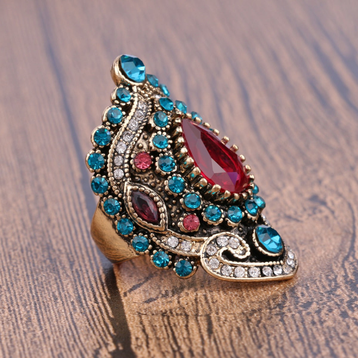 Diana – Anillo Mosaico Zafiro Otomano