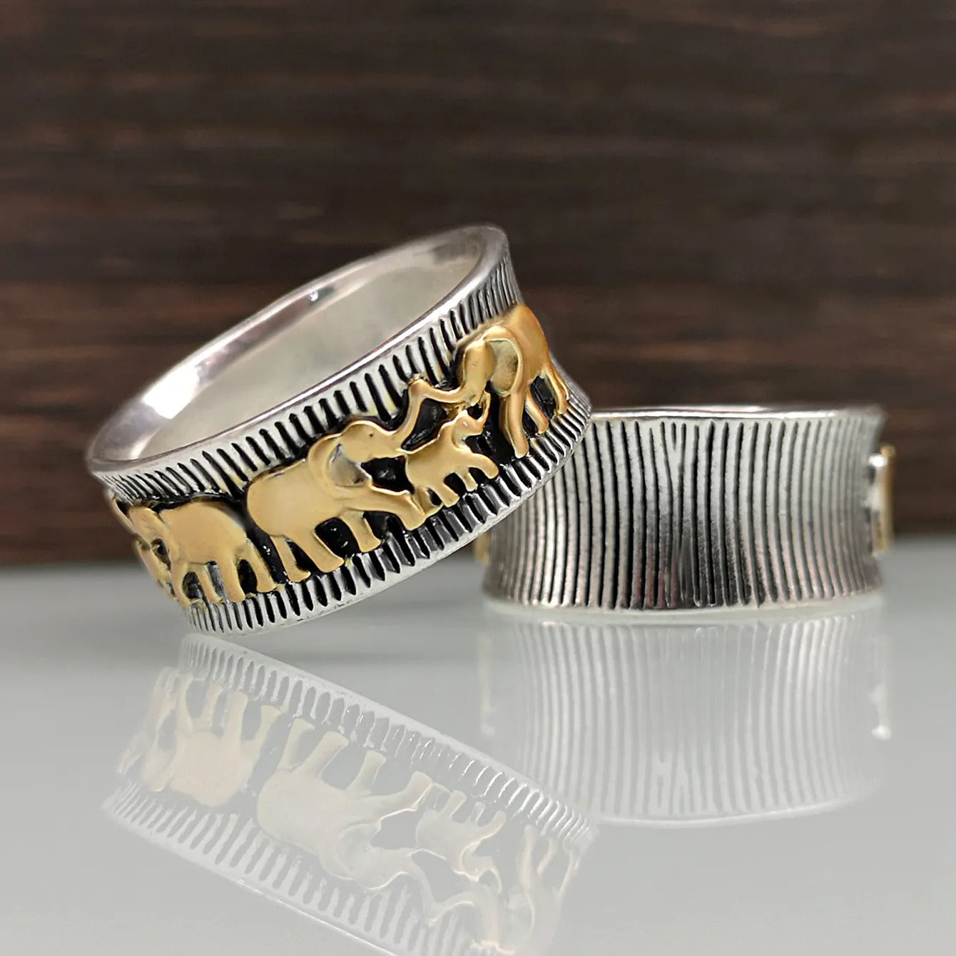 Eli – Bague Elefante Dorado Vintage