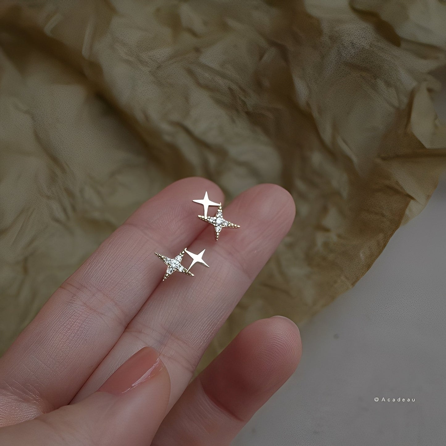 Astrid – Pendientes Estrellas Brillantes