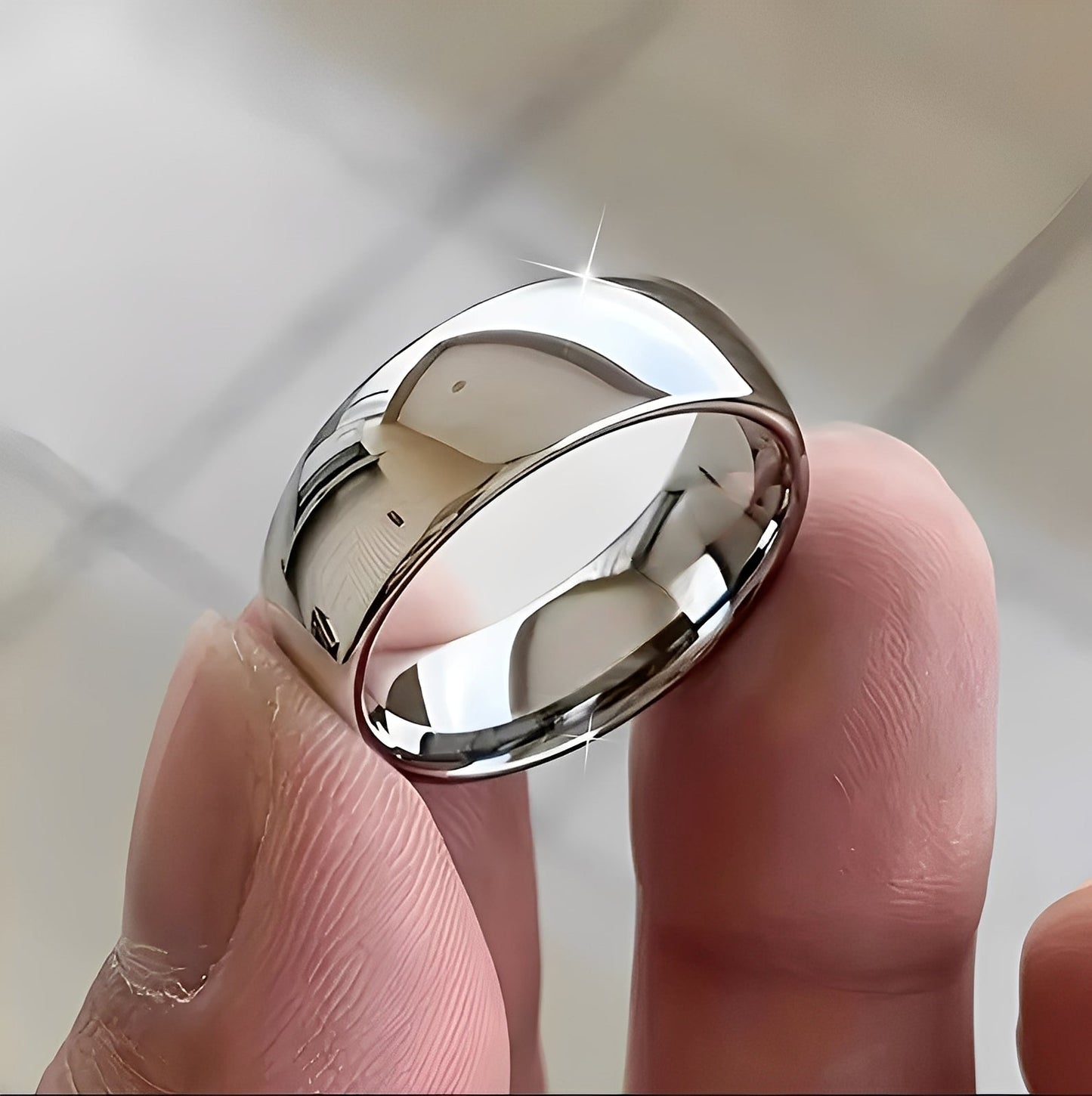 Julien – Bague Acero Titanio