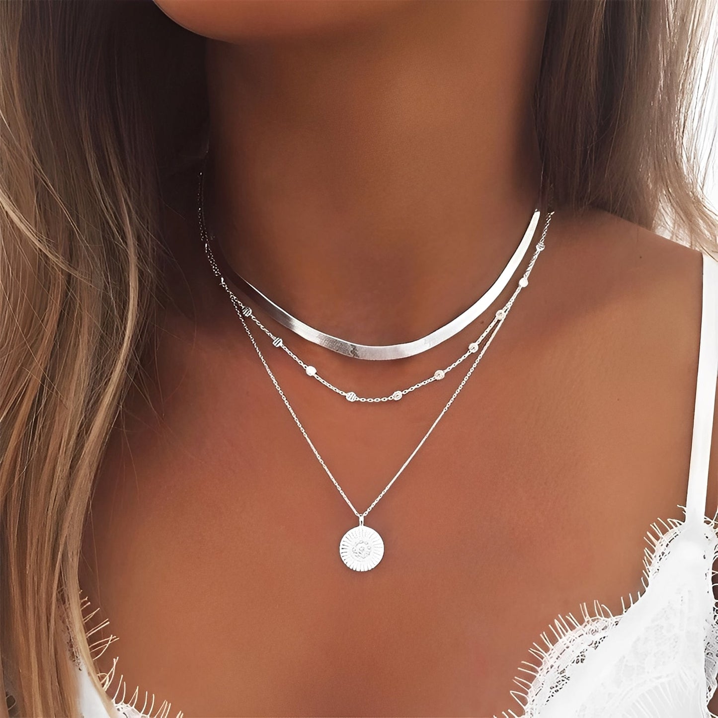Dana – Collar Elegante en Plata