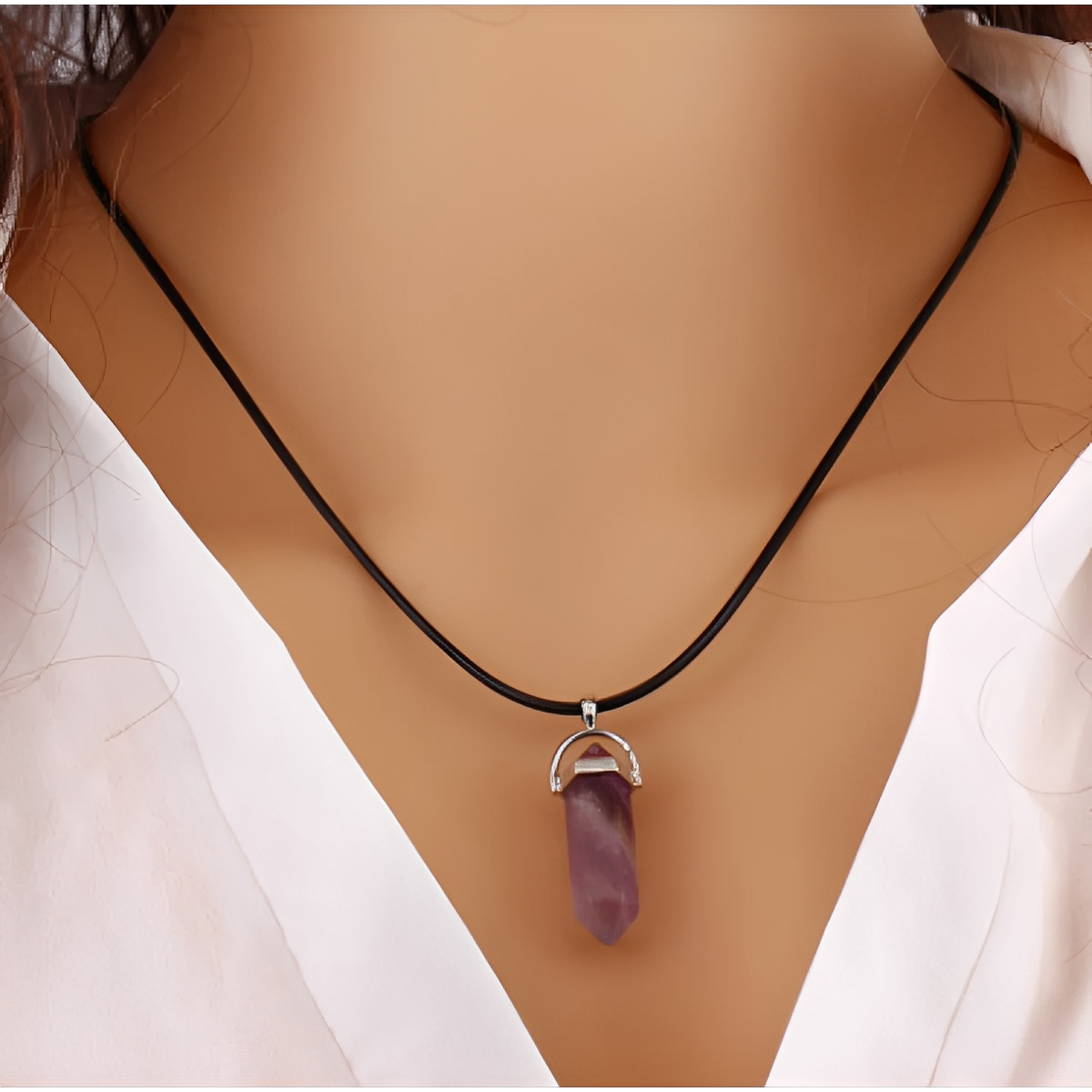 Mireille – Choker Elegante en Ópalo de Fuego