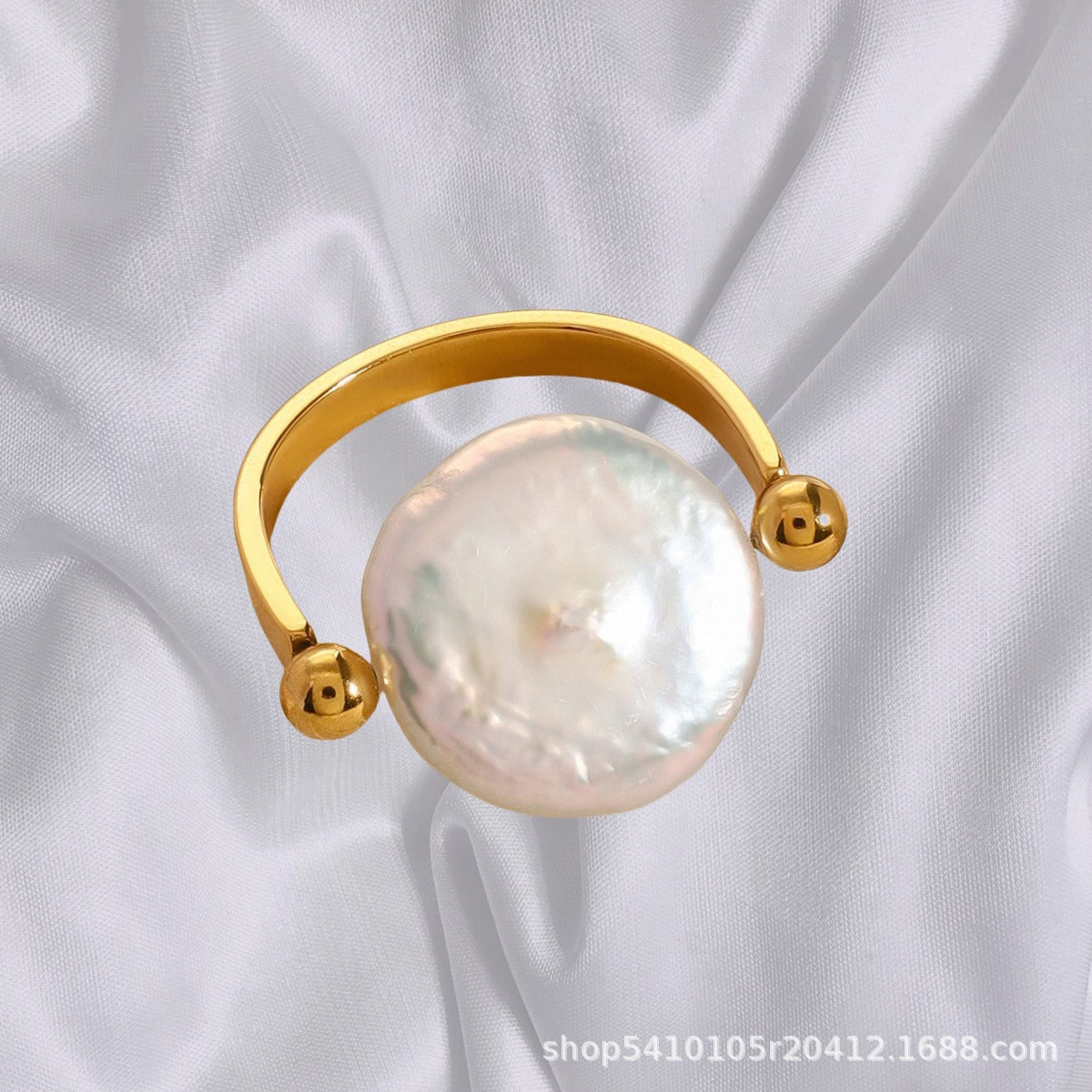 Sabby – Anillo Reversible Perla Barroca