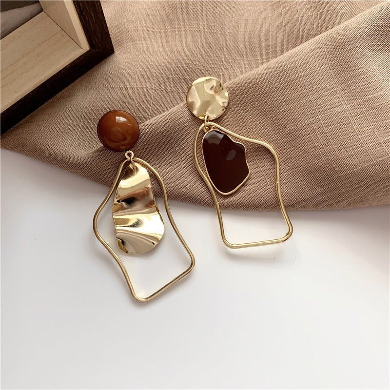 Rhia – Pendientes Colgantes Irregulares