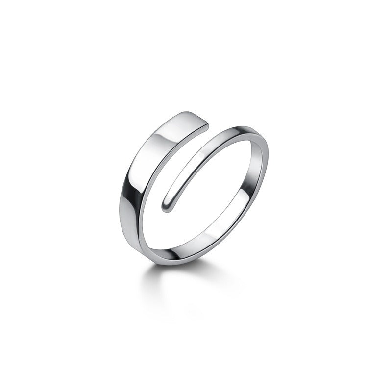 Leslie – Anillo Vintage de Plata con Acabado Texturizado