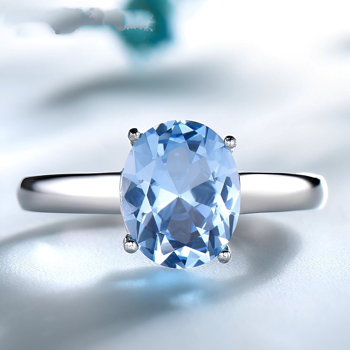 Irene – Anillo en Tanzanita & Plata