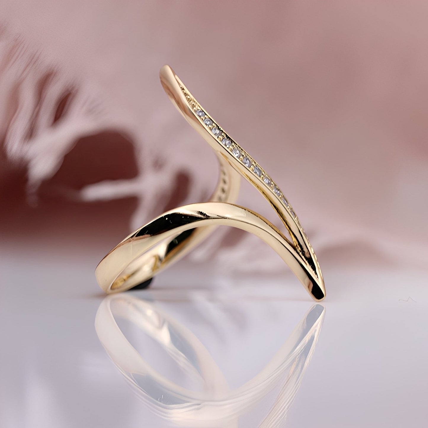 Brianna – Bague de Oro con Diamantes