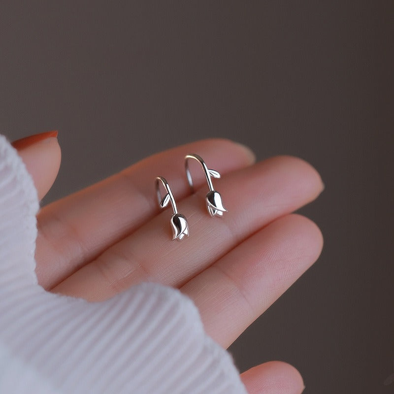 Isabelle – Pendientes Tulipán Elegantes