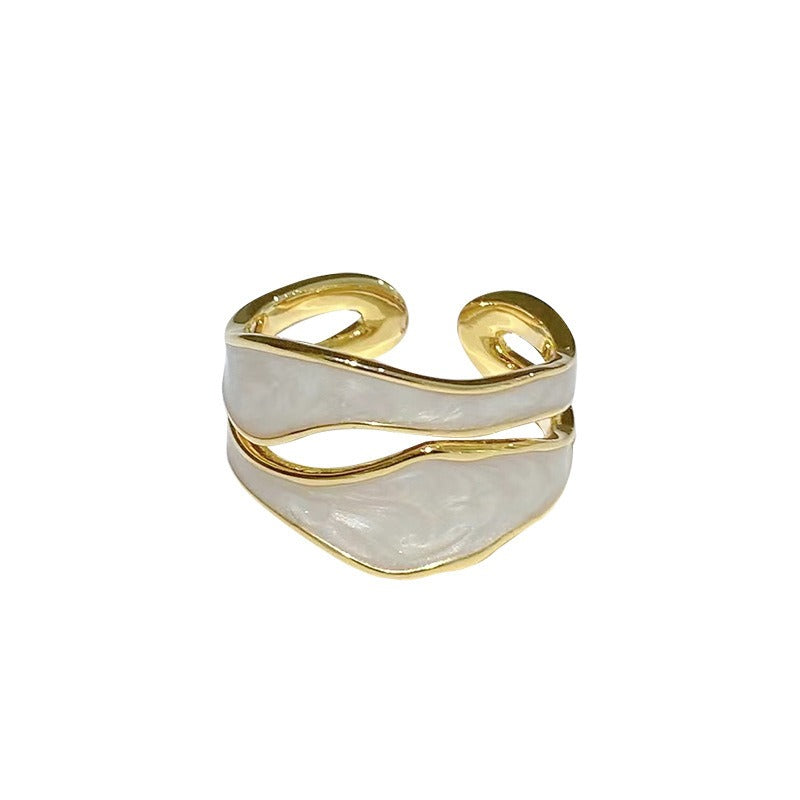 Bria – Anillo Vintage en Oro Blanco