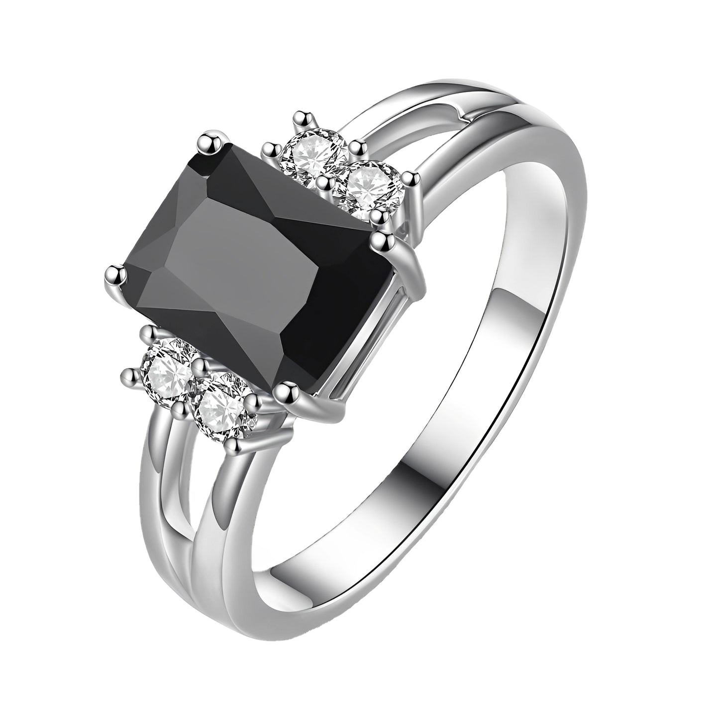 Ravenna – Anillo Vintage con Ónix Brillante