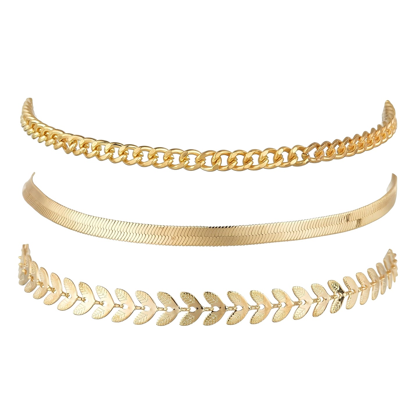 Odelia – Cadena de Tobillo Elegante en Oro