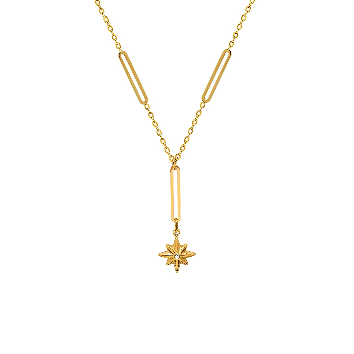 Jisoo – Collar Gota de Sol Elegante