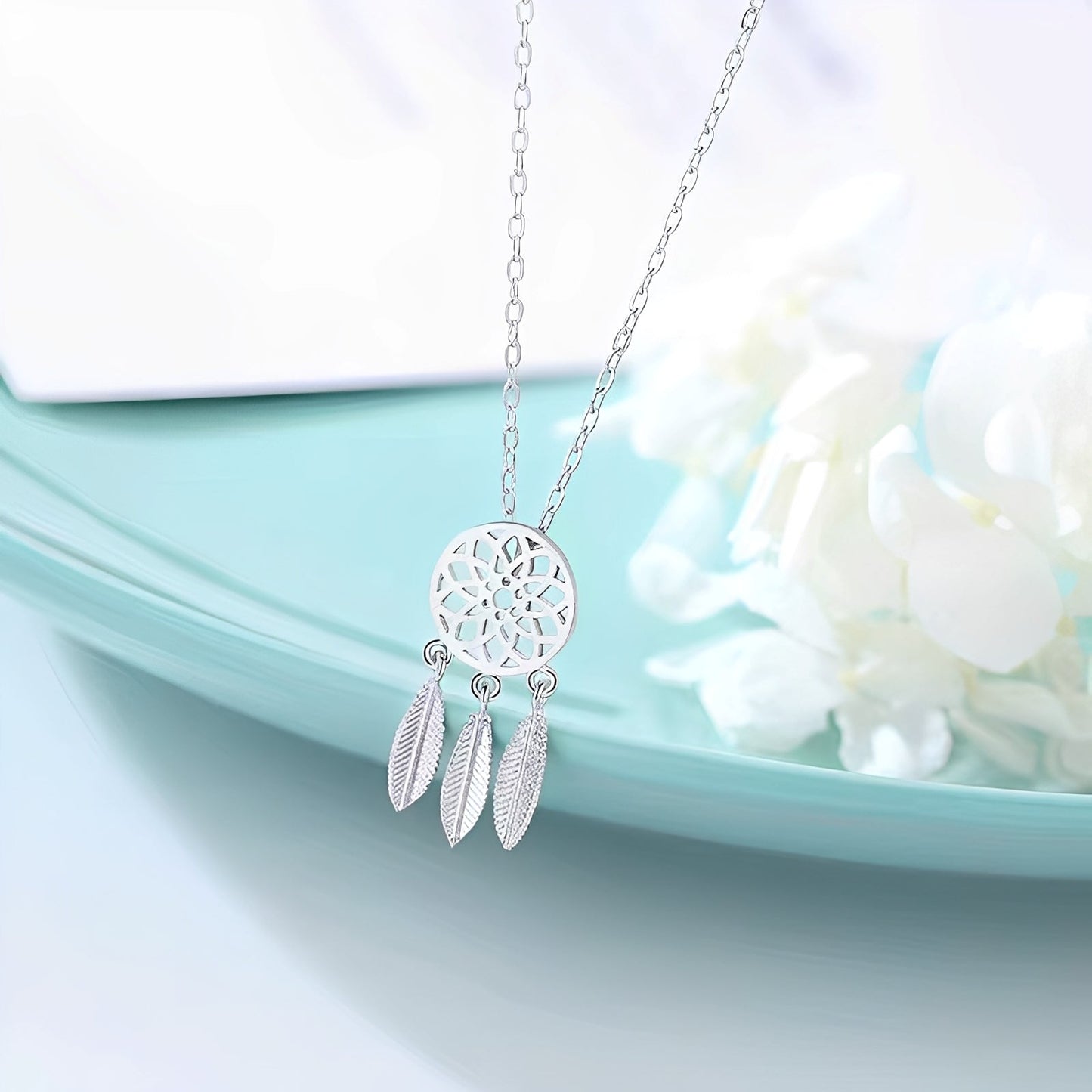 Aiyana – Collar Atrapa-Sueños Espiritual