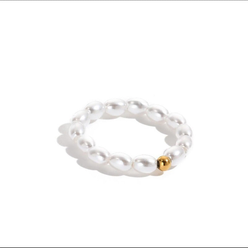 Fenna – Anillo Anti-Estrés con Perla