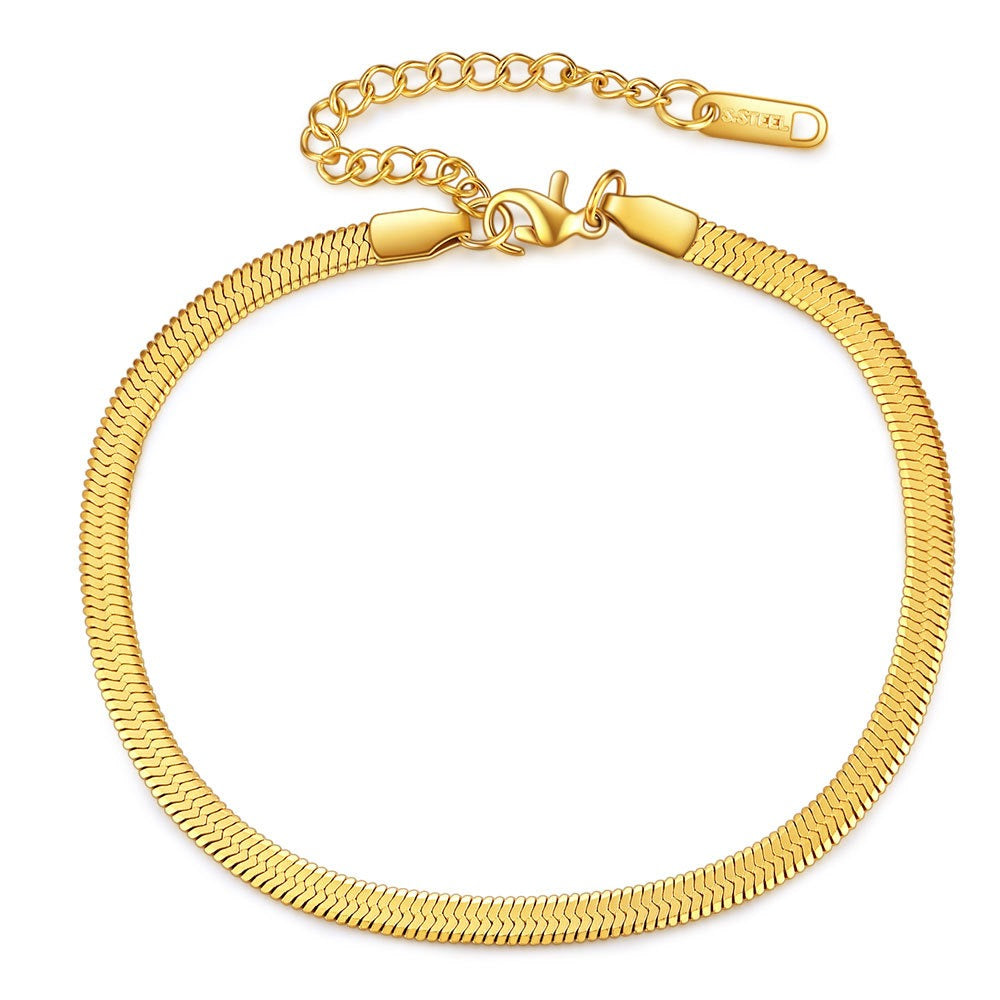 Naia – Pulsera Cadena Serpiente Elegante