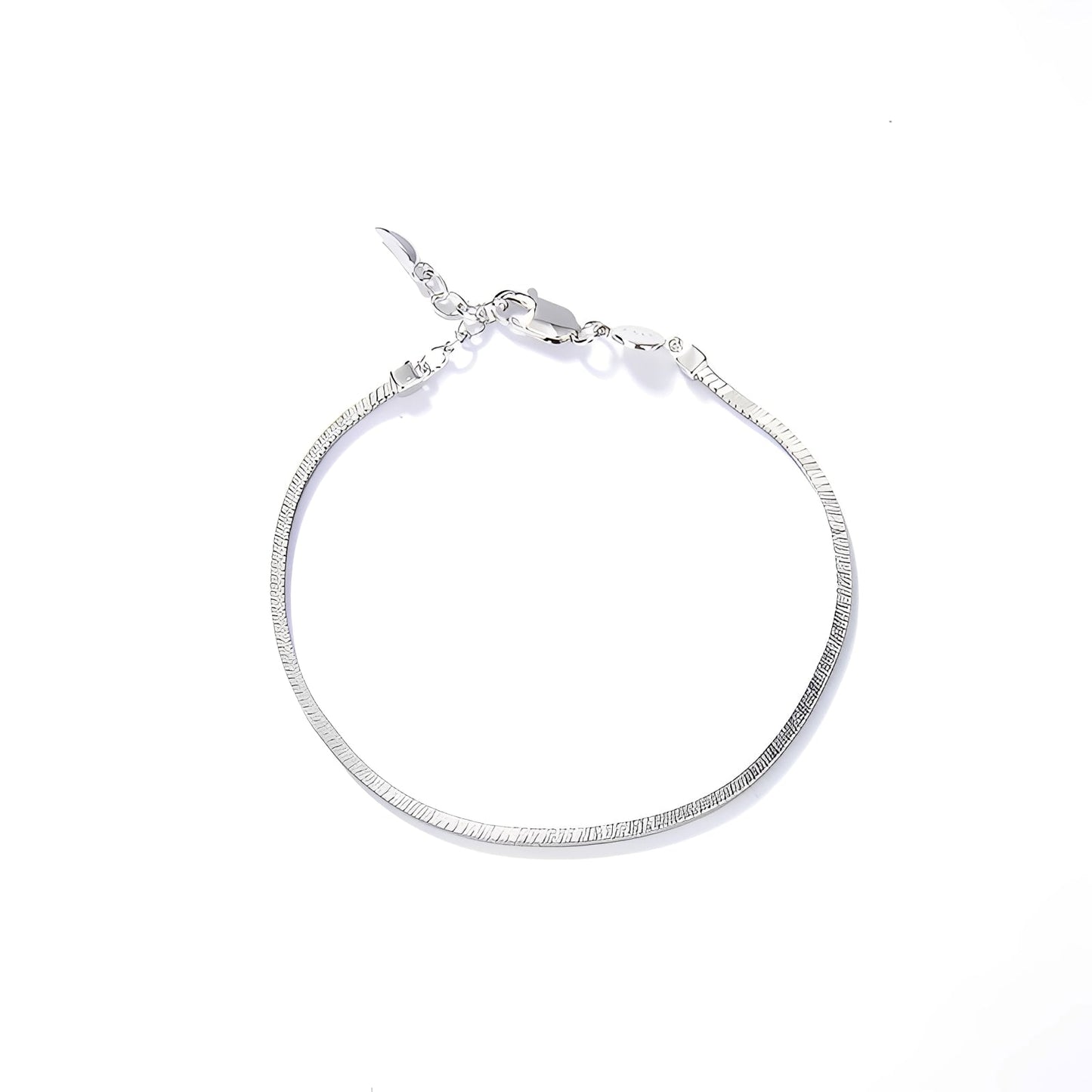 Sofia – Pulsera Cadena Serpiente Plata