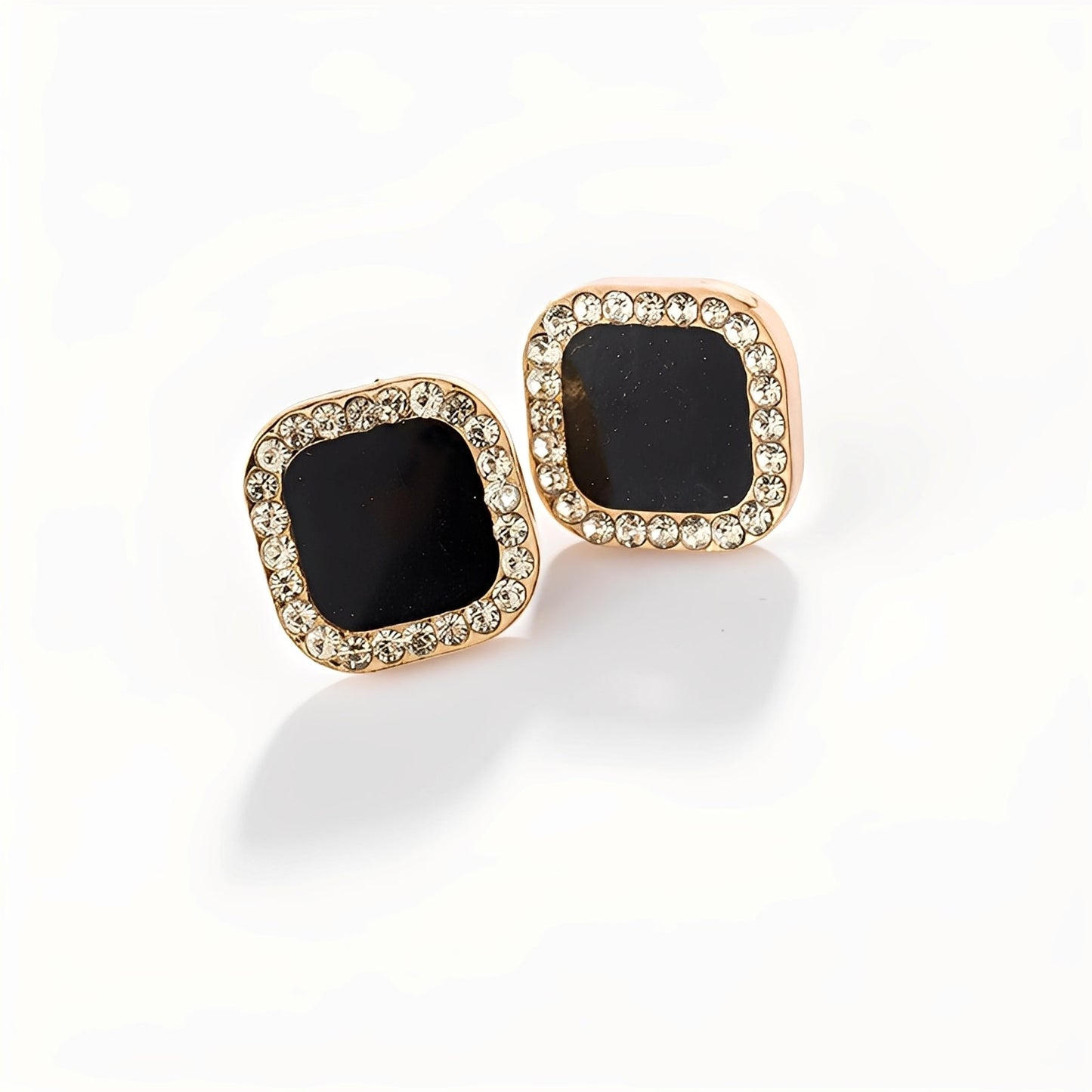Catherine – Bisutería de Onyx y Diamantes Eternos
