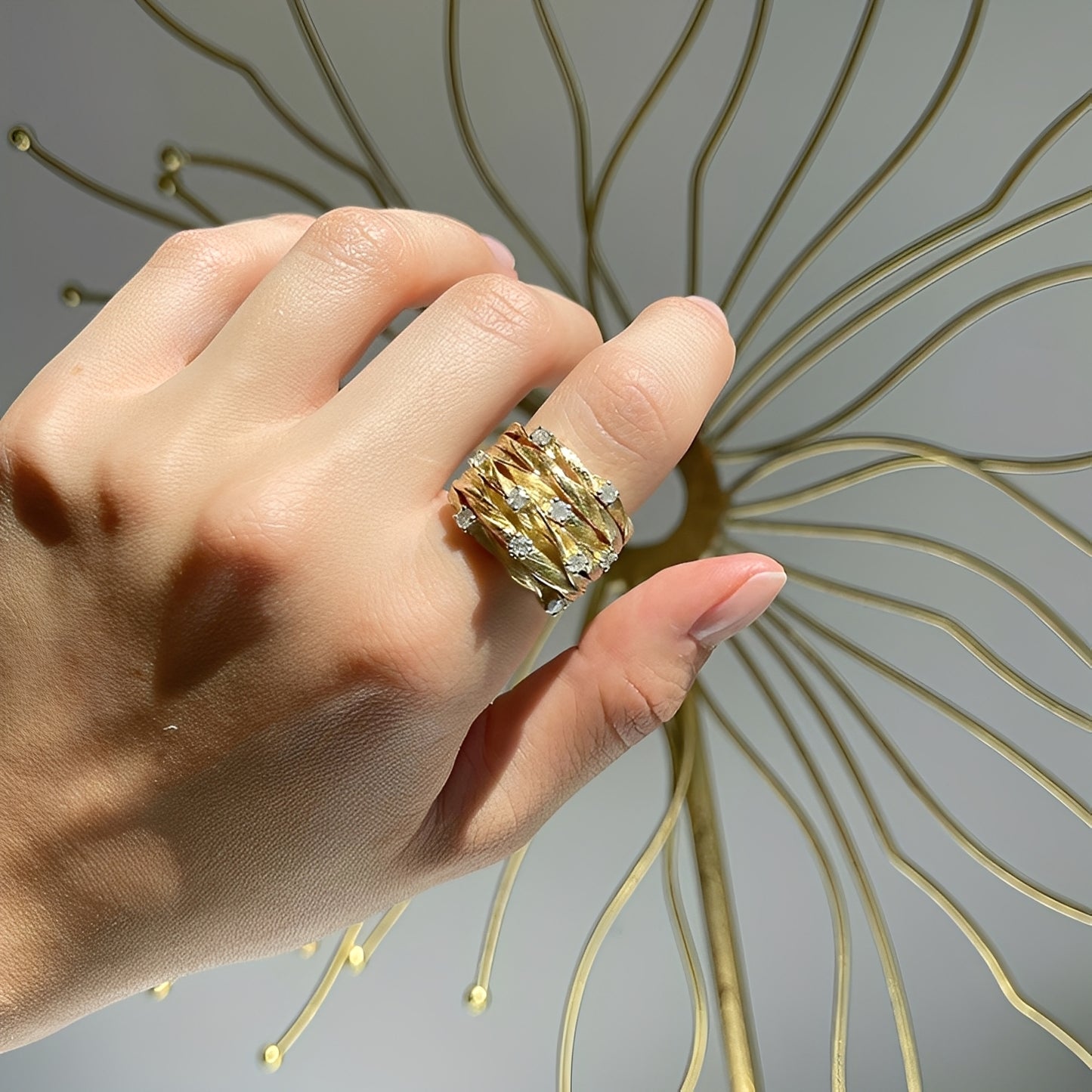 Elouise – Anillo Vintage de Oro