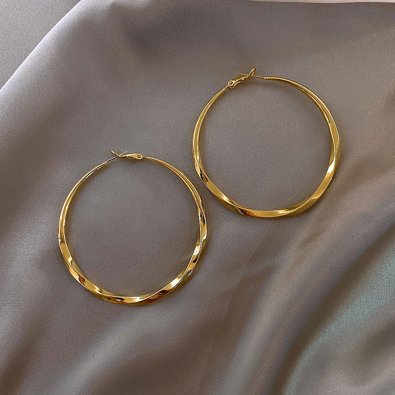 Enola – Criollas Vintage en Oro Rosa
