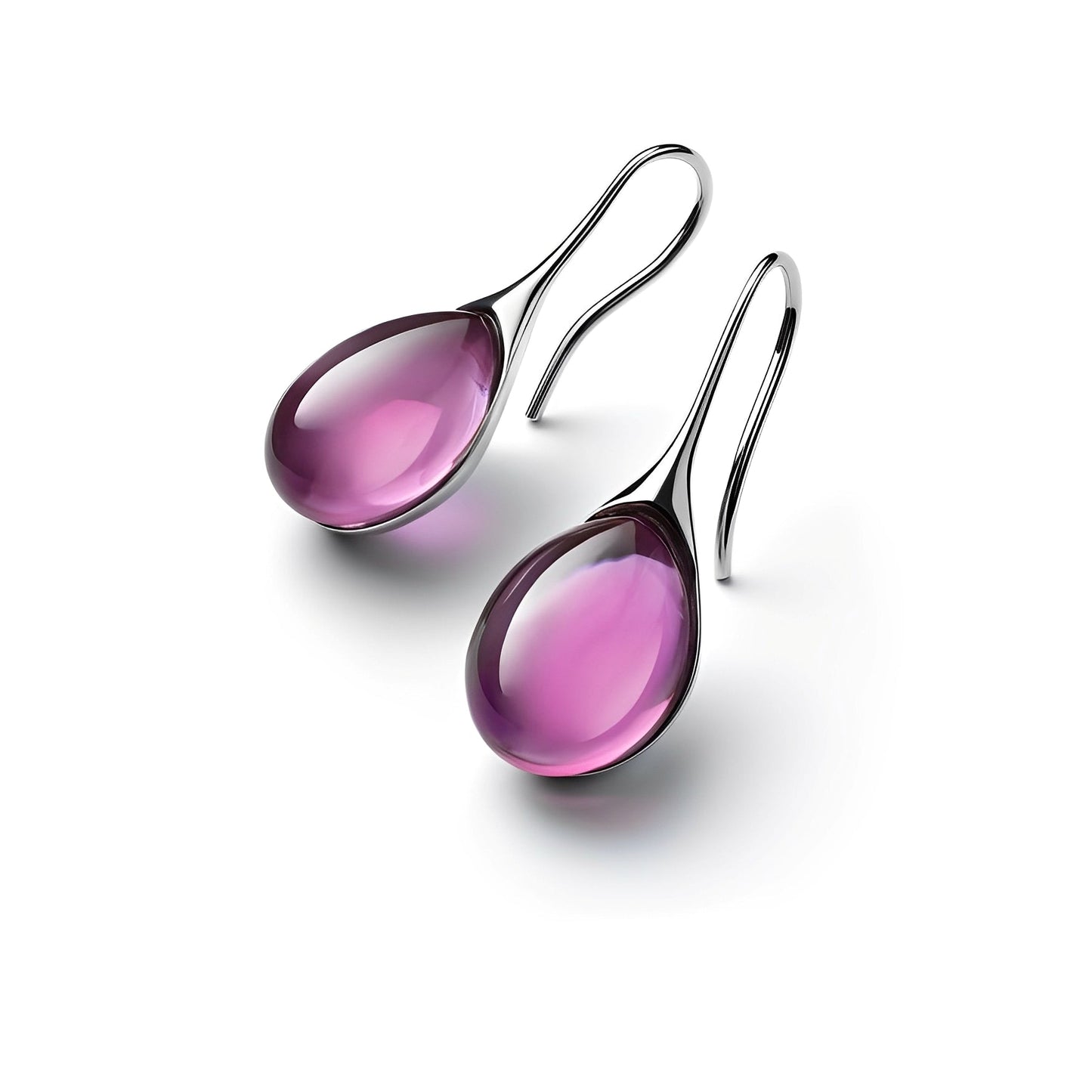 Karen – Pendientes de Cristal Dorado y Plateado