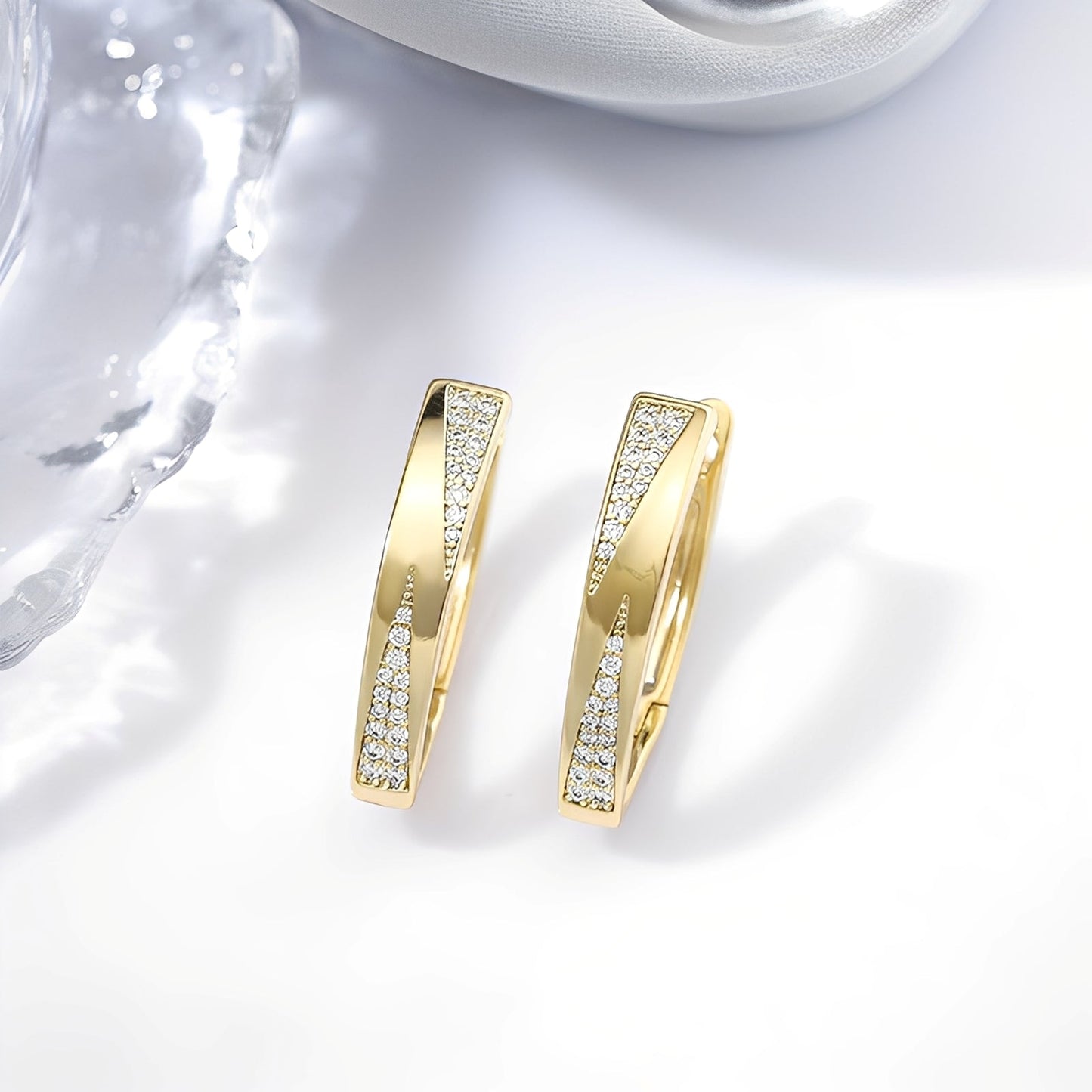 Sophie – Pendientes de Oro y Diamantes Preciosos