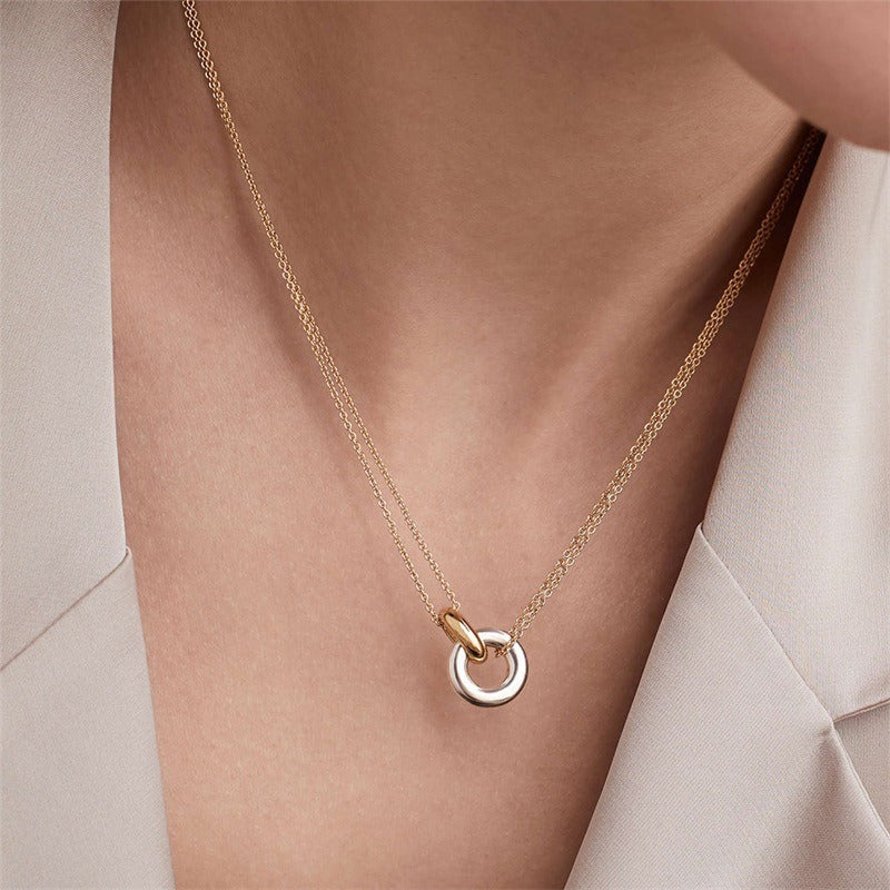 Vinn – Collar Redondo Bicolor Moderno