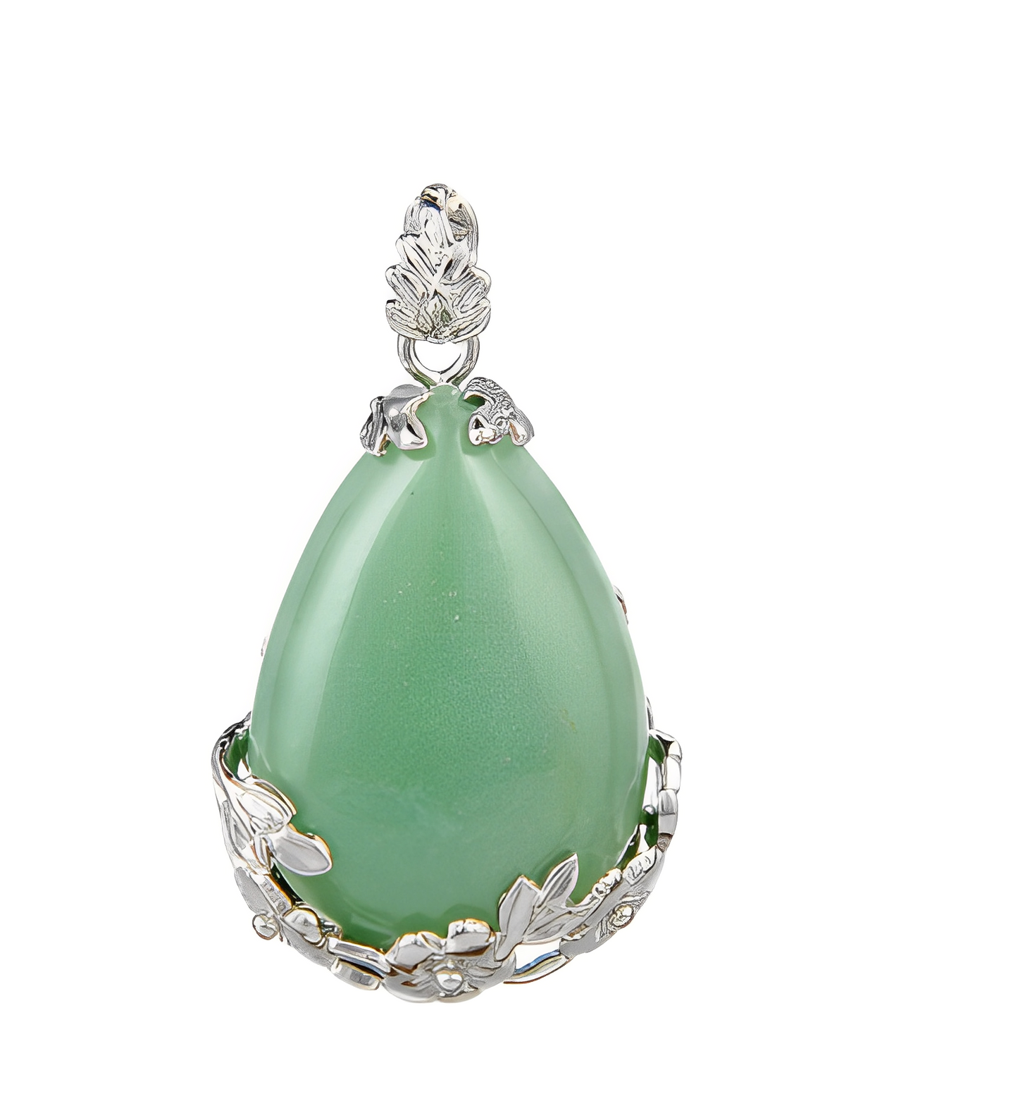 Lysiane – Pendiente Flor Gota Cristal