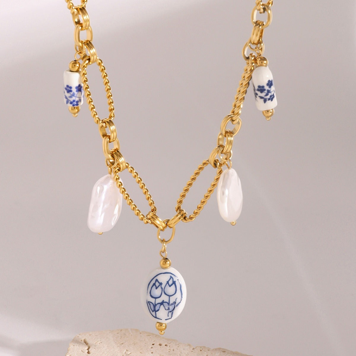 Heather – Collar Perla de Agua Dulce Elegante