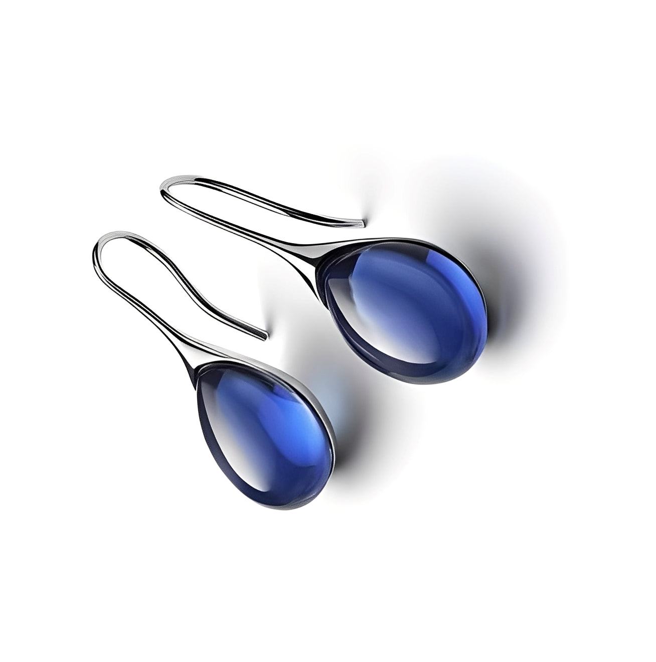 Marion – Pendientes Vidrio Oliva Retro