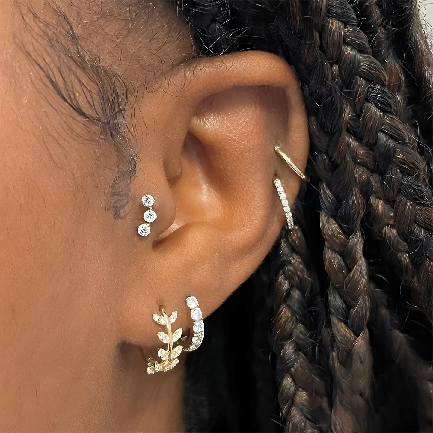 Estela – Pendientes Elegantes con Circonitas 5A y Plata