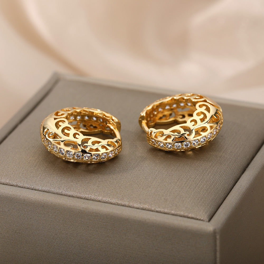 Yumi – Aros Mandala en Oro Minimalistas